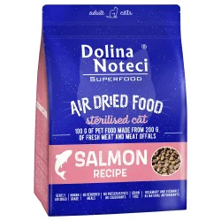 Dolina Noteci Superfood Sterilised Feline, mit Lachs - 2 x 1 kg