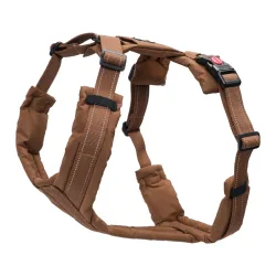 Rukka Hundegeschirr Puff - Grösse M: 55 - 75 cm Brustumfang, cognac