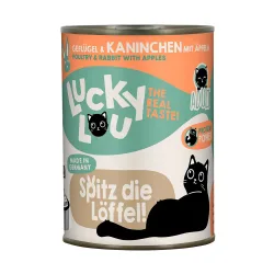 Sparpaket Lucky Lou Adult 24 x 400 g - Geflügel & Kaninchen