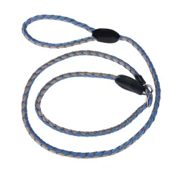 TIAKI Retrieverleine Twist - 170 cm lang, Ø 12 mm - grün/braun