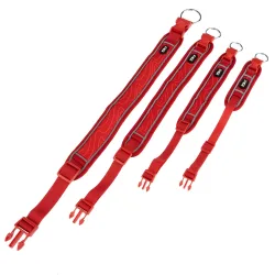 TIAKI Halsband Soft & Safe, rot - Grösse XS: 25 - 35 cm Halsumfang, B 40 mm