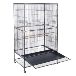 TIAKI Vogelkäfig Grand Espace - L 90 x B 58,4 x H 152,4 cm