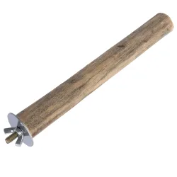 TIAKI Naturholz-Sitzstange - Grösse L: Ø 4-6 cm, L 40 cm