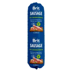 Brit Sausage 12 x 800 g - Huhn & Wild