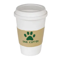TIAKI Hundespielzeug Latex Kaffee - Ø 8 x H 12 cm
