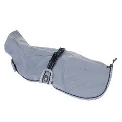 TIAKI Hundemantel Reflective Steel - ca. 70 cm Rückenlänge