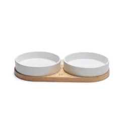 Designed by Lotte Keramik-Dinnerset Lojs für Katzen - 2 x 350 ml