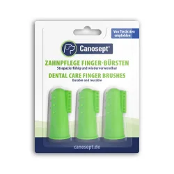 Canosept 3x Zahnpflege Finger-Bürsten