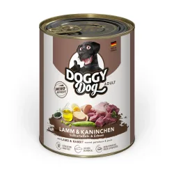 Sparpaket DOGGY Dog Adult 24 x 800 g - Lamm & Kaninchen