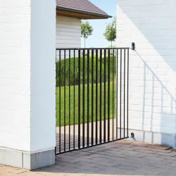 Savic Absperrgitter Dog Barrier Outdoor - Höhe 95 cm, Breite 84 bis 152 cm