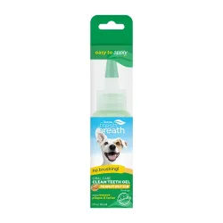 TropiClean Fresh Breath Erdnussbutter Zahnpflege-Gel für Hunde - Sparpaket: 2 x 59 ml