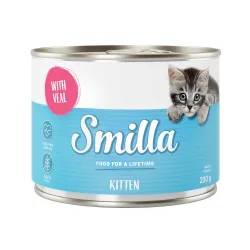 Sparpaket Smilla Kitten 24 x 200 g - Kaninchen