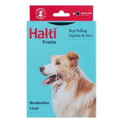 Halti Hunde-Kopfhalfter schwarz - Grösse 2: Beagle, Border Collie, Pudel