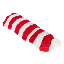 TIAKI Roter Streifen-Pullover für Hunde - Grösse XL: ca. 41,5 cm Rückenlänge