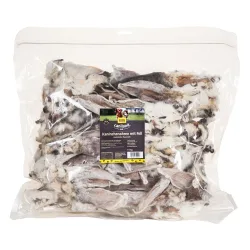 Caniland Kaninchenohren mit Fell - Sparpaket: 6 x 1 kg