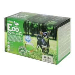 Croci Nappy Eco Hundewindeln - Gr. XL: 40 - 62 cm, 10 Stück