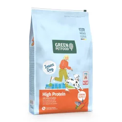 Green Petfood High Protein mit Insekten & Lachs - 7,5 kg