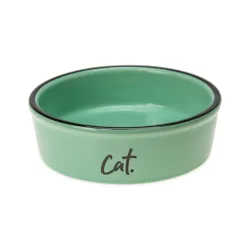 Karlie Keramik Katzennapf, grün - 200 ml, Ø 12 cm