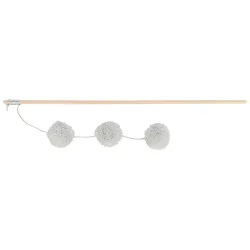 Trixie Spielangel Bälle mit Katzenminze - L 50 cm