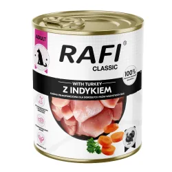 Rafi Dog Classic 12 x 800 g - Truthahn