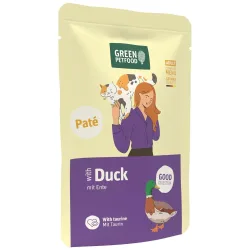 Green Petfood Adult Paté 8 x 85 g - Ente - Good Digestion