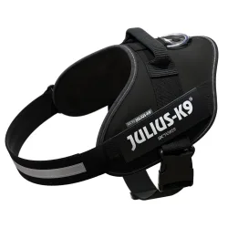 JULIUS-K9 IDC®-Powergeschirr - schwarz - Grösse 2XS: Brustumfang 33 - 45 cm