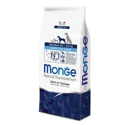 Monge Natural Superpremium Puppy Junior Medium - Sparpaket: 2 x 12 kg