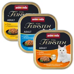 Mixpaket animonda vom Feinsten 32 x 100 g - No Grain in Sauce (3 Sorten)