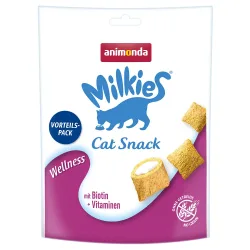 animonda Milkies Knuspertaschen Mixpaket - 6 x 120 g (4 Sorten)
