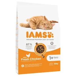 IAMS Advanced Nutrition Adult Cat mit Huhn - Sparpaket: 2 x 10 kg