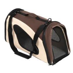 Tragetasche - braun, L 54 x B 26 x H 30 cm