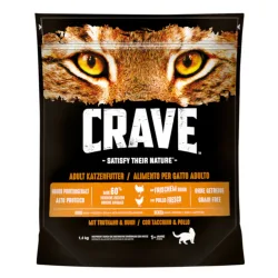 Crave Trockenfutter Katze mit Truthahn & Huhn - Sparpaket: 6 x 750 g