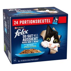 Felix So gut wie es aussieht 24x85g Geschmacksvielfalt aus dem Wasser