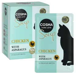 Cosma Soup 12 x 40 g - Hühnchenbrust mit Spargel