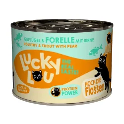 Sparpaket Lucky Lou Adult 24 x 200 g - Geflügel & Forelle