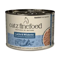 Sparpaket catz finefood Ragout 24 x 190 g - No.607 Känguru & Ente