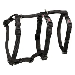 Trixie Panikgeschirr Stay Schwarz - Grösse S?M: 40?65 cm Brustumfang, B 15 mm