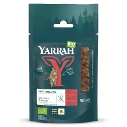 Yarrah Bio Mini Snack für Katzen - 3 x 50 g