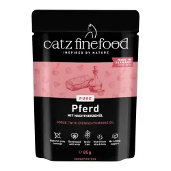catz finefood Pure Pouch 8 x 85 g - Pferd