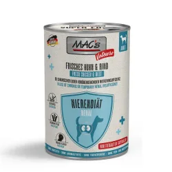 Sparpaket MAC's Dog Vetcare Nierendiät 24 x 400 g - Huhn