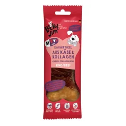 Lucky Jim Kauknochen M - Käse & Kollagen Rind (60 g)