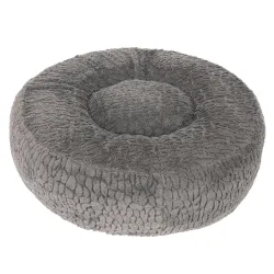 Hundebett Flocke - Ersatzbezug Ø 115 cm, grau