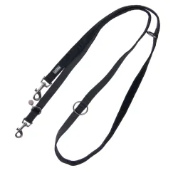 Nomad Tales Blush Geschirr, ebony - Passende Leine: 200 cm lang, 20 mm breit