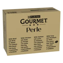 Jumbopack Gourmet Perle 96 x 85 g - Fisch-Mix in Sauce