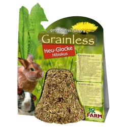 JR Farm Grainless  Heu-Glocke Hibiskus - 2 x 1 Stück (250 g)