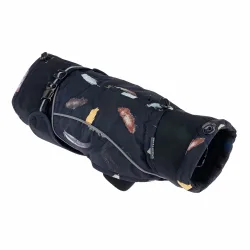 Nomad Tales Bloom Hundemantel Midnight - ca. 45 cm Rückenlänge