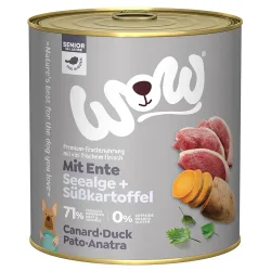 Sparpaket WOW Senior 24 x 800 g - Ente