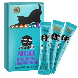 Cosma Jelly Snack 8 x 14 g - Mix (3 Sorten)