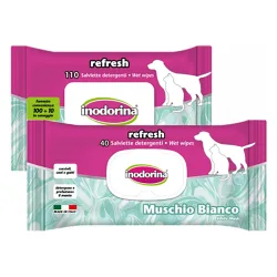 Inodorine Weiße Moschus-Töpfe - 40 Stück