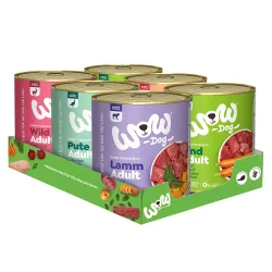 WOW Adult 6 x 800 g - Mixpaket (5 Sorten)